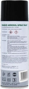 Magic Σπρέι Βαφής με Ματ Εφέ Μαύρο Μαύρο Ματ 450ml