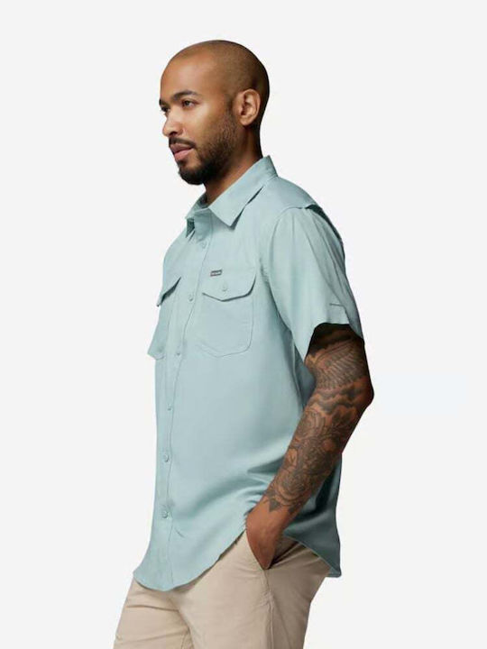 Utilizer Ii Къс Ръкав Пoкaмисо Turquoise Blue