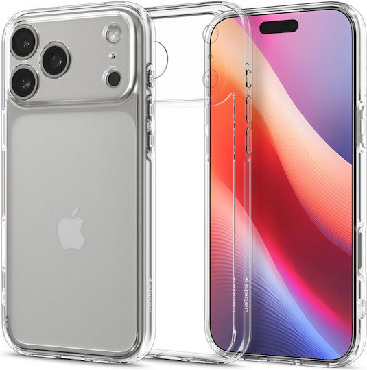 Spigen Ultra Hybrid Back Cover Πλαστικό 1.2mm Crystal Clear (iPhone 17 Pro Max)