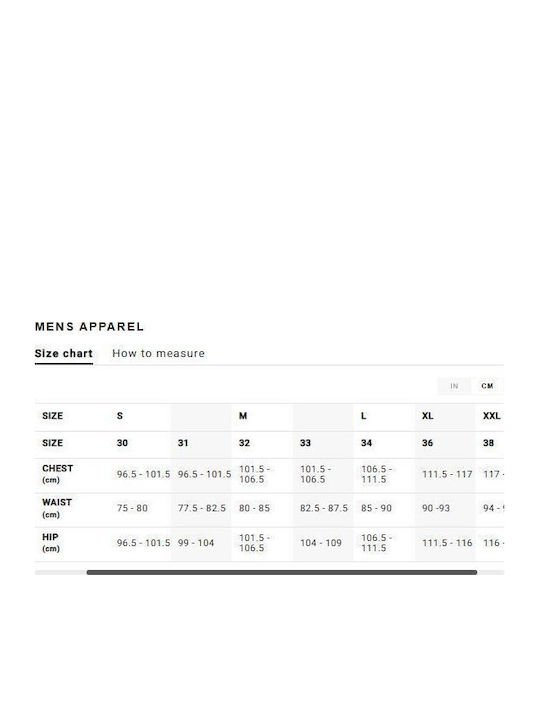 Pro Ανδρικό Μαγιό Βερμούδα Μαύρο-άσπρο