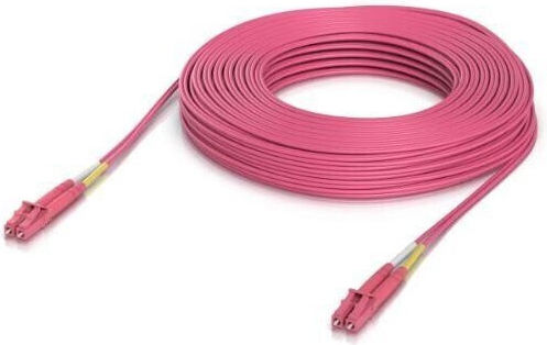 Ubiquiti Καλώδιο Οπτικής Ίνας LC-LC 30m Ροζ