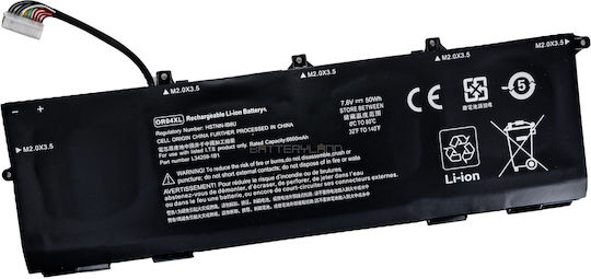 Origin Storage Kompatible Laptop-Batterie für HP EliteBook mit 6910mAh
