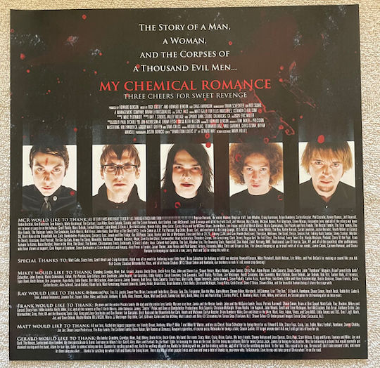 Ghost My Chemical Romance - Three Cheers For Sweet.. LP