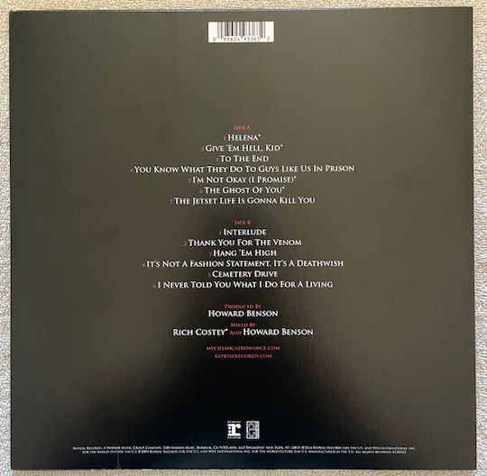 Ghost My Chemical Romance - Three Cheers For Sweet.. LP