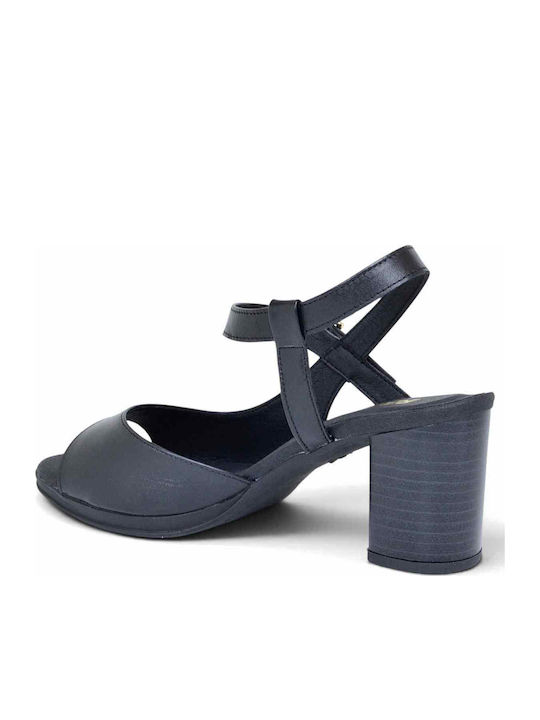Damen Sandalen Aus Leder Anatomisch Schwarz