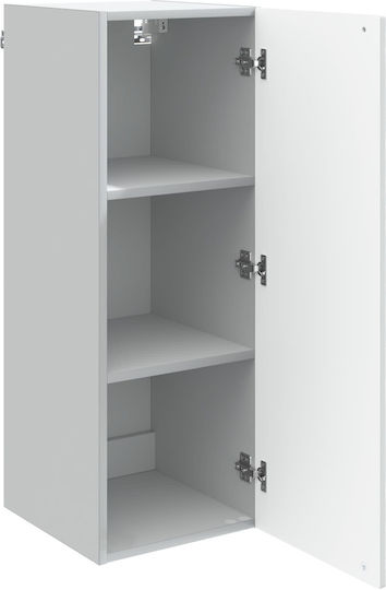 Wand-Küchenschrank Weiß 33x34.5x90cm