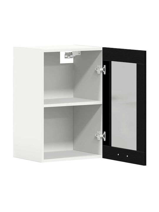 Schwarzer Küchenschrank 40x31x60cm