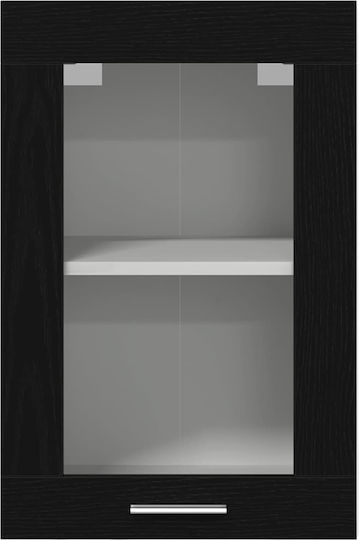 Negru 40x31x60 cm