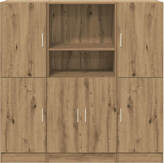 Στήλη Κουζίνας Δρυός 133x41.5x131.5εκ.