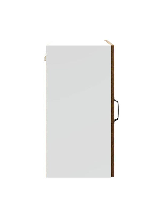 Kalmar Küchenschränke Set Wand- und Standküchenschränke Braun Eiche 50x31x60cm