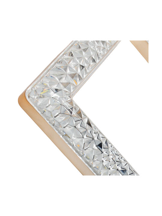 Keskor Wall Lamp LED Gold 25x7x28cm Keskor Wall Lamp LED Gold 25x7x28cm