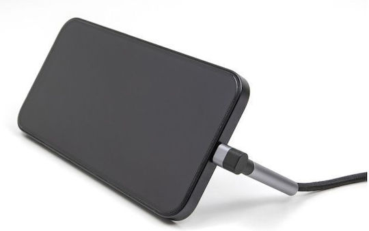DeLock USB 2.0 Кабел USB-C Мъжки - USB-C 60W Захранване PD Черен 1.5м 81172