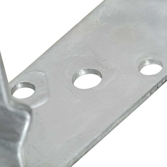 vidaXL Galvanized Wire Fencing Set Silver