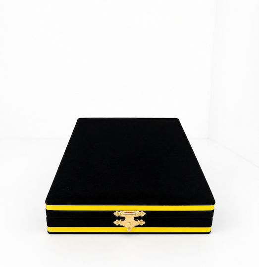 Luxus Velours Hülle Metallische Geschenkverpackung Gold
