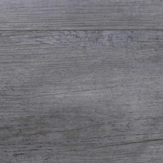 vidaXL Set Plastic Floor PVC with 28 Tiles L61xW30.5cm Gray