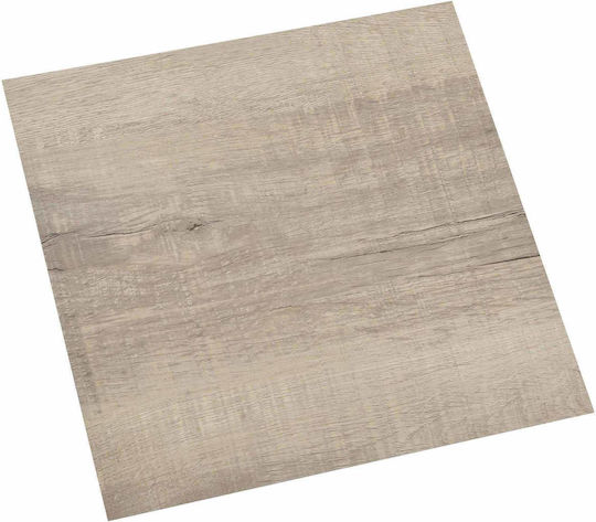 vidaXL Set Plastic Floor PVC With 55 Tiles 1.5mm L30.5xW30.5cm
