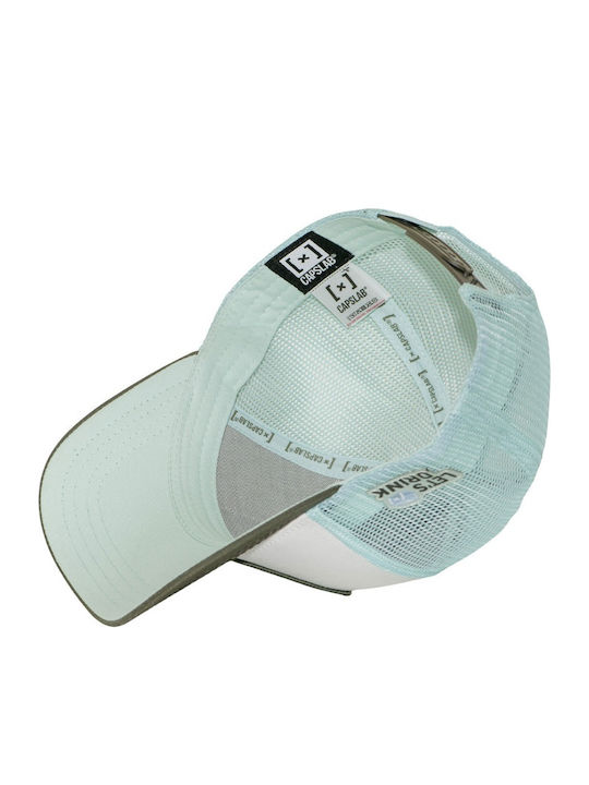 Capslab Mojito Premium Trucker Cap White