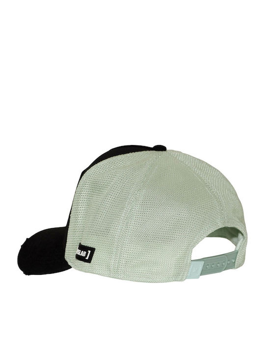 Capslab X Lucky Luke Trucker Cap Black Capslab X Lucky Luke Trucker Cap Black