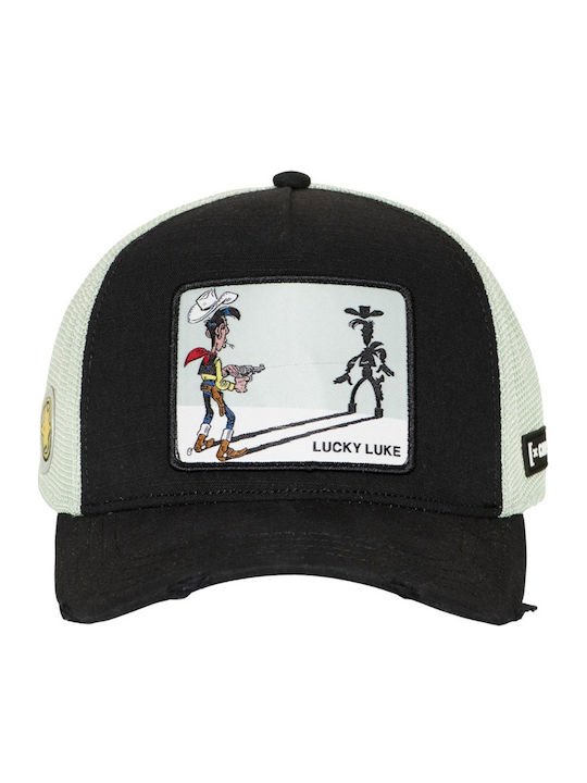 Capslab X Lucky Luke Șapcă Trucker Neagră