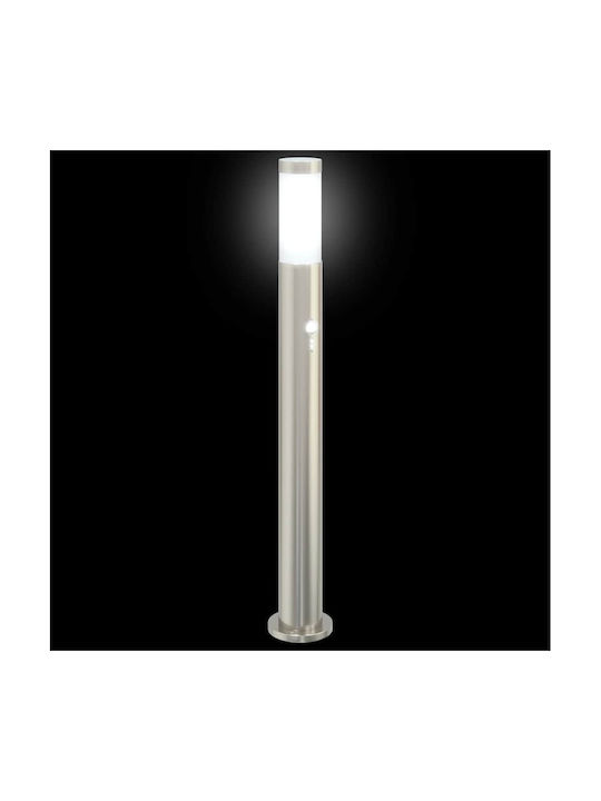 vidaXL Φωτιστικό Κολωνάκι Εξωτερικού Χώρου 40W IP44 για Ντουί E27 Ασημί