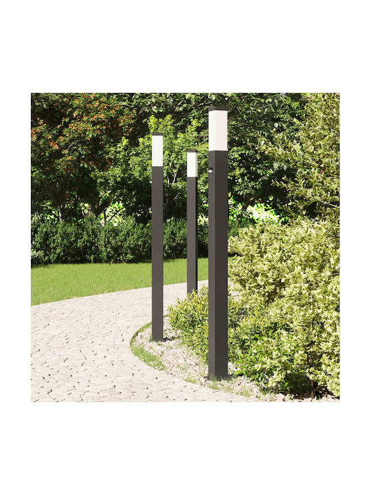vidaXL Außenstehlampe für Außenbereich 40W IP44 für E27 Lampenbirnensockel Schwarz