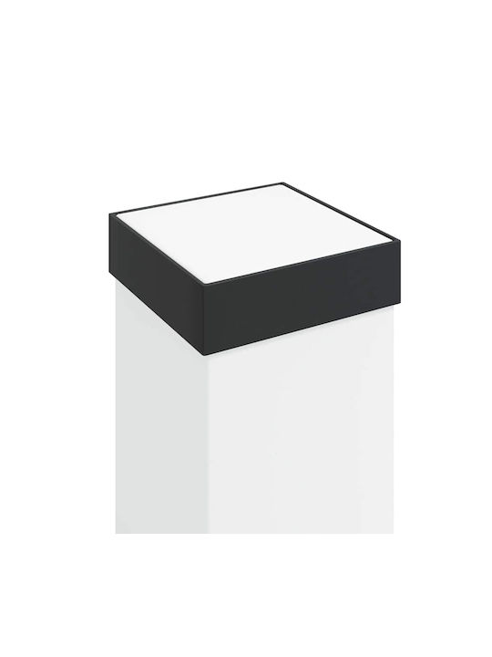 vidaXL Außenstehlampe für Außenbereich 40W IP44 für E27 Lampenbirnensockel Schwarz
