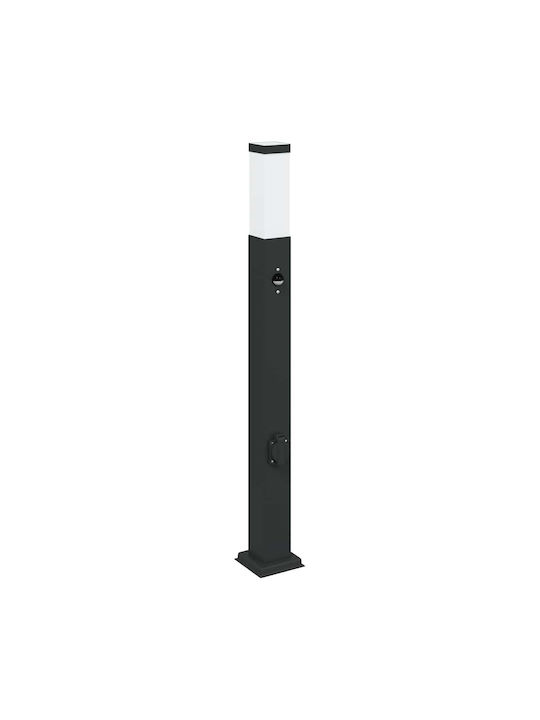 vidaXL Φωτιστικό Κολωνάκι Εξωτερικού Χώρου 40W IP44 για Ντουί E27 Μαύρο