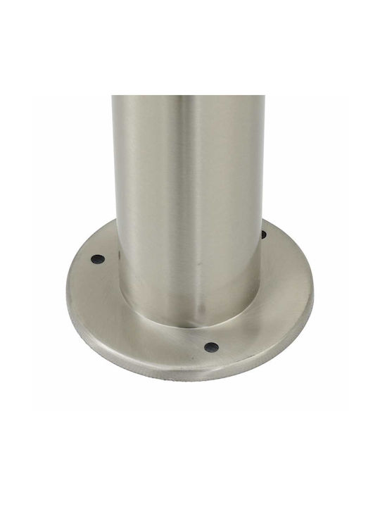 vidaXL Outdoor Small Post Floor Lamp 40W IP44 for E27 Bulb Silver