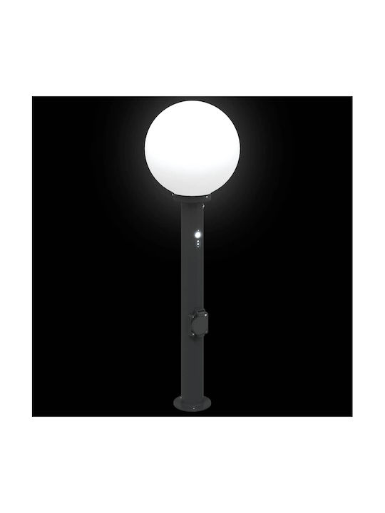 vidaXL Φωτιστικό Κολωνάκι Εξωτερικού Χώρου 40W IP44 για Ντουί E27 Μαύρο