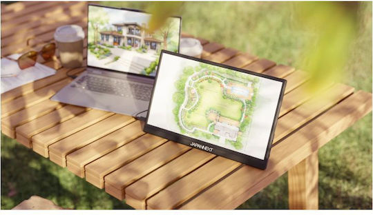 Japannext IPS HDR Φορητό Monitor 15.6" FHD 1920x1080