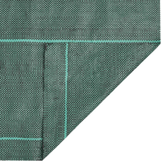 vidaXL 4005255 Țesătură De Acoperire A Solului 1.5x5m Verde