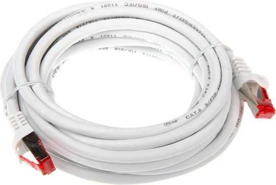 InLine S/FTP Cat.6 (Gigabit) Καλώδιο Δικτύου Ethernet 5m Λευκό