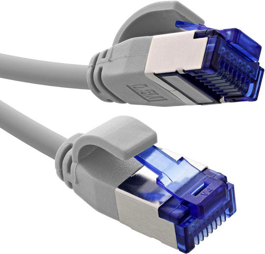InLine S/FTP Cat.6a Netzwerkkabel Ethernet 10m Grau