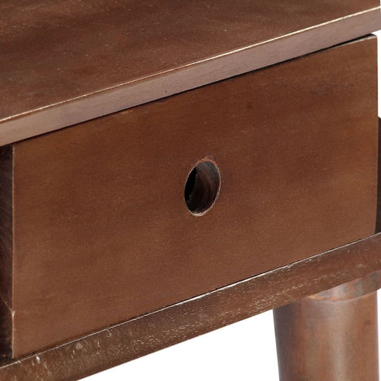 Console Table Solid Acacia Wood L110xW35xH76cm
