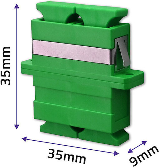 Qoltec Lichtwellenleiter-Adapter 1Stück (54143)