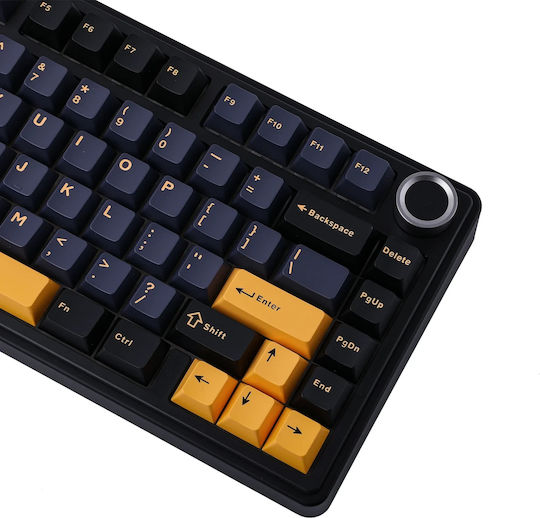 Aula F75 Ασύρματο Gaming Πληκτρολόγιο 75% με RGB φωτισμό (Αγγλικό US)