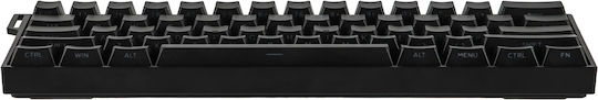 Aula Mini60 HE Pro Ασύρματο Ηall Effect Gaming Πληκτρολόγιο 60% με Magnetic διακόπτες και RGB φωτισμό (Αγγλικό US)