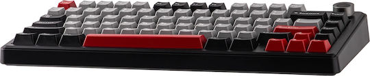 Aula F75 Max Ασύρματο Gaming Πληκτρολόγιο 75% με RGB φωτισμό (Αγγλικό US)