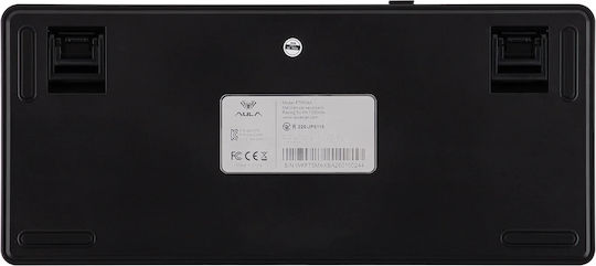 Aula F75 Max Ασύρματο Gaming Πληκτρολόγιο 75% με RGB φωτισμό (Αγγλικό US)