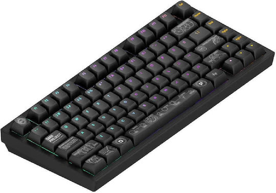 Dark Project Terra Nova R2 Wireless Gaming Mechanical Keyboard 75% with G3MS Moonstone Switches and RGB Lighting English US