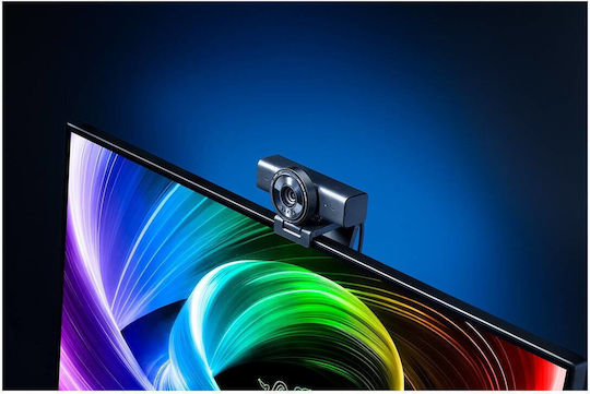 Razer Kiyo V2 X Web Camera 60FPS με Autofocus Ροζ RZ19-05380200-R3M
