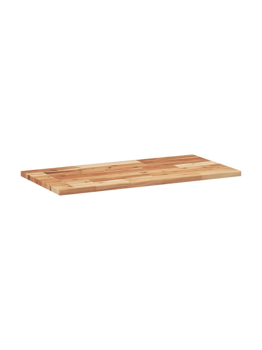 vidaXL Rectangular Table Surface Made of Solid Acacia Wood 80cm 80x40cm 40x2cm 4008813