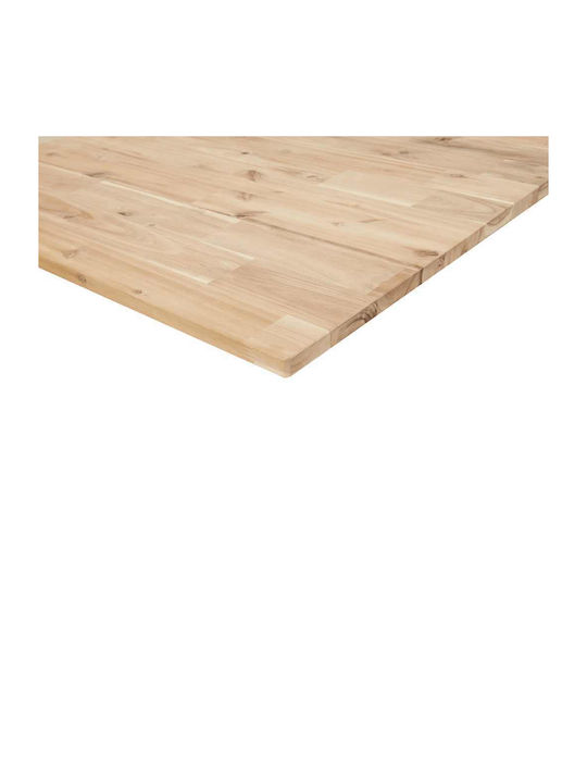 vidaXL Rectangular Office Desk Surface Made of Solid Wood Raw 80x70x2cm 3279729