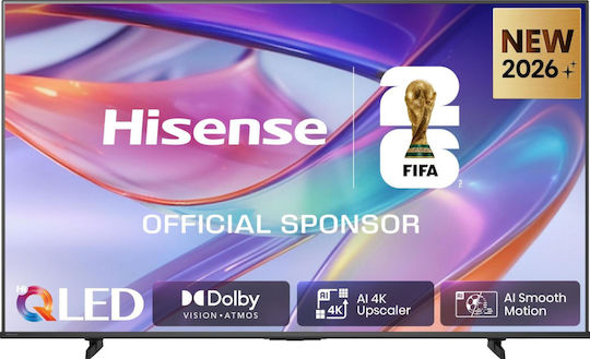Hisense Смарт Телевизор 50" 4K UHD QLED E7S HDR (2026) 50E7S