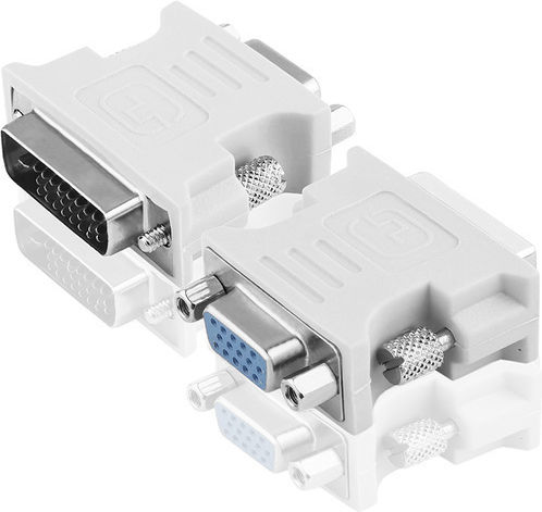 Конвертор DVI-I / VGA мъжки към VGA женски Сив 1бр S7-444952