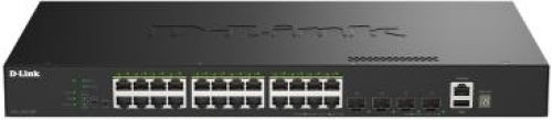 D-Link DGS-1530-28P/E Unmanaged PoE+ Switch με 24 Θύρες Gigabit (1Gbps) Ethernet και 4 SFP Θύρες