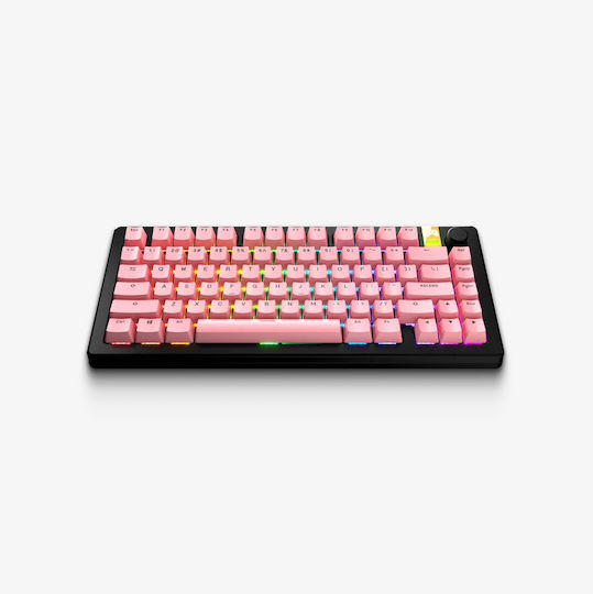 Glorious Gakc-576 Keyboard Keycap Set Compatible with Gmmk Models Pink