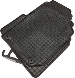 Gummierte Auto Fußmatten Skoda Roomster 2006-2015 4 Stück Petex Pt-21110