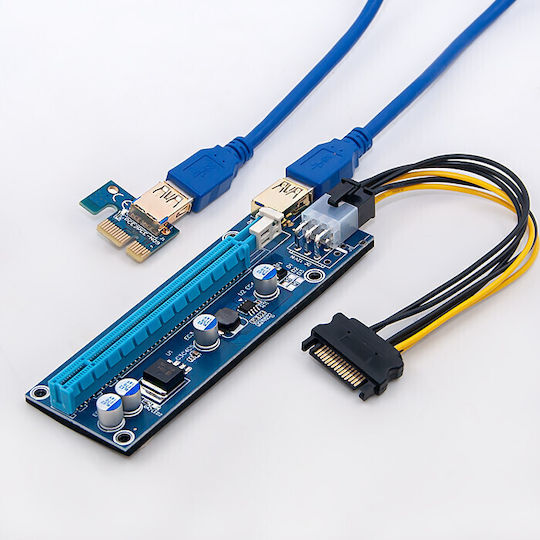 Qoltec Riser-Karte Für Vertikale Montage 55507