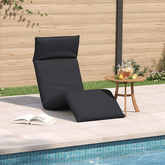 Vielseitiger Sitzsack Liegestuhl Wasserdichte Schwarze 175x54x8,5cm